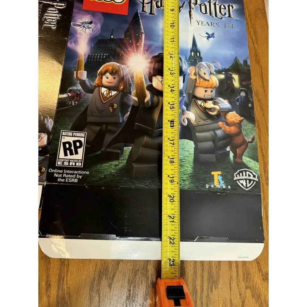 Lego And Xbox Harry Potter Promo Cardboard Box 24”x14”